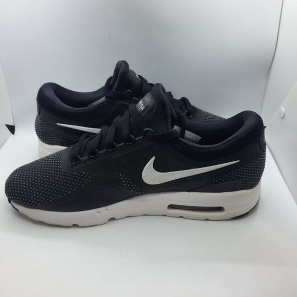 Nike Air Max Zero Essential Running Sneakers Black Nylon Men's Size US 10.5 - Picture 3 of 13